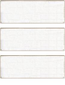 Tan Safety Blank Stock For 3 to a Page Voucher Computer Checks