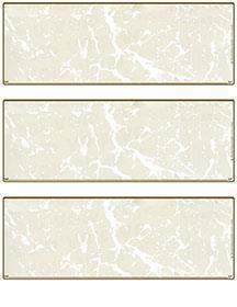 Tan Marble Blank Stock For 3 to a Page Voucher Computer Checks