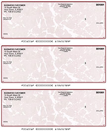 Burgundy Marble Laser Business 3 to a Page Voucher Checks