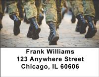 Army Boots Address Labels