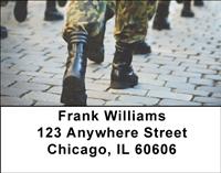 Army Boots Address Labels