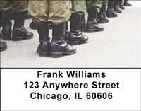 Army Boots Address Labels