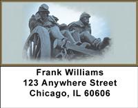 Civil War Statues Address Labels