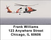 Coast Guard Helicopters Address Labels
