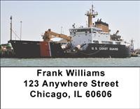 Coast Guard Ships Address Labels
