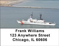 Coast Guard Ships Address Labels
