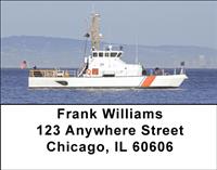Coast Guard Ships Address Labels