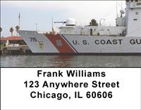 Coast Guard Ships Address Labels