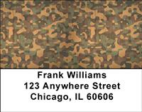 Military Grunge Address Labels