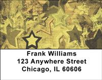 Military Grunge Address Labels