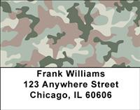 Classic Camouflage Address Labels