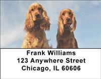 Cocker Spaniel Pals Address Labels