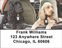 Cocker Spaniel Friends Address Labels