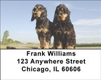 Rugged Cocker Spaniels Address Labels