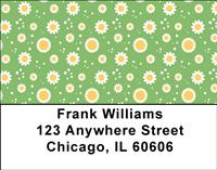 Happy Daisies Address Labels