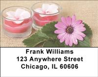 Pink Daisies Address Labels