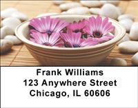 Pink Daisies Address Labels