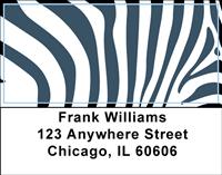 Classic Zebra Print Address Labels