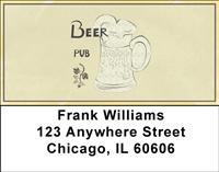 Beer Menu Address Labels