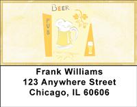 Beer Menu Address Labels