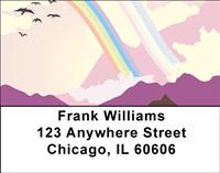 Double Rainbows Address Labels