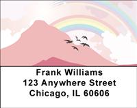 Double Rainbows Address Labels
