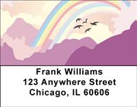 Double Rainbows Address Labels