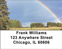 Countryside Rainbows Address Labels