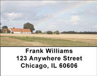 Countryside Rainbows Address Labels