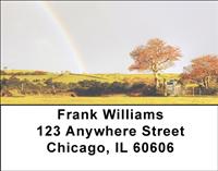 Countryside Rainbows Address Labels