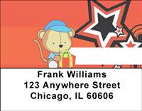 Silly Baby Monkeys Address Labels