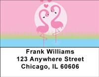 Flamingo Life Address Labels