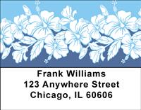 Blue Hawaii Address Labels