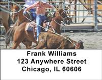 Rodeo Roping Address Labels