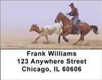 Rodeo Roping Address Labels