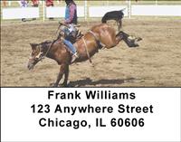 Bronc Riding Address Labels