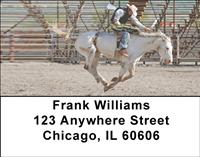 Bronc Riding Address Labels