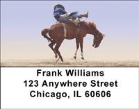 Bronc Riding Address Labels