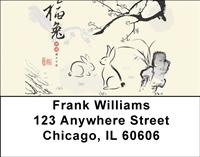 Year Of The Rabbit Address Labels