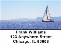 Sail The Open Sea Address Labels