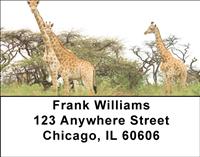 Tower of Giraffes Address Labels