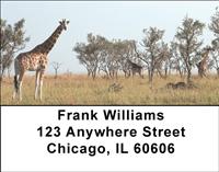 Tower of Giraffes Address Labels