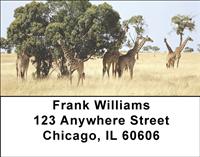 Tower of Giraffes Address Labels