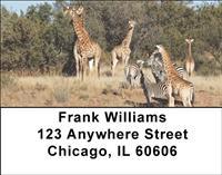 Tower of Giraffes Address Labels