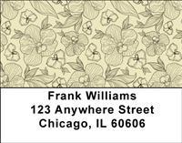Orchid Pattern Address Labels