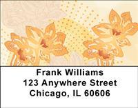 Vintage Orchids Address Labels