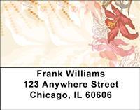 Vintage Orchids Address Labels