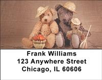 Active Teddy Bears Address Labels