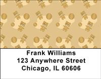 Teddy Bear Patterns Address Labels