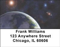 Earth In Space Address Labels